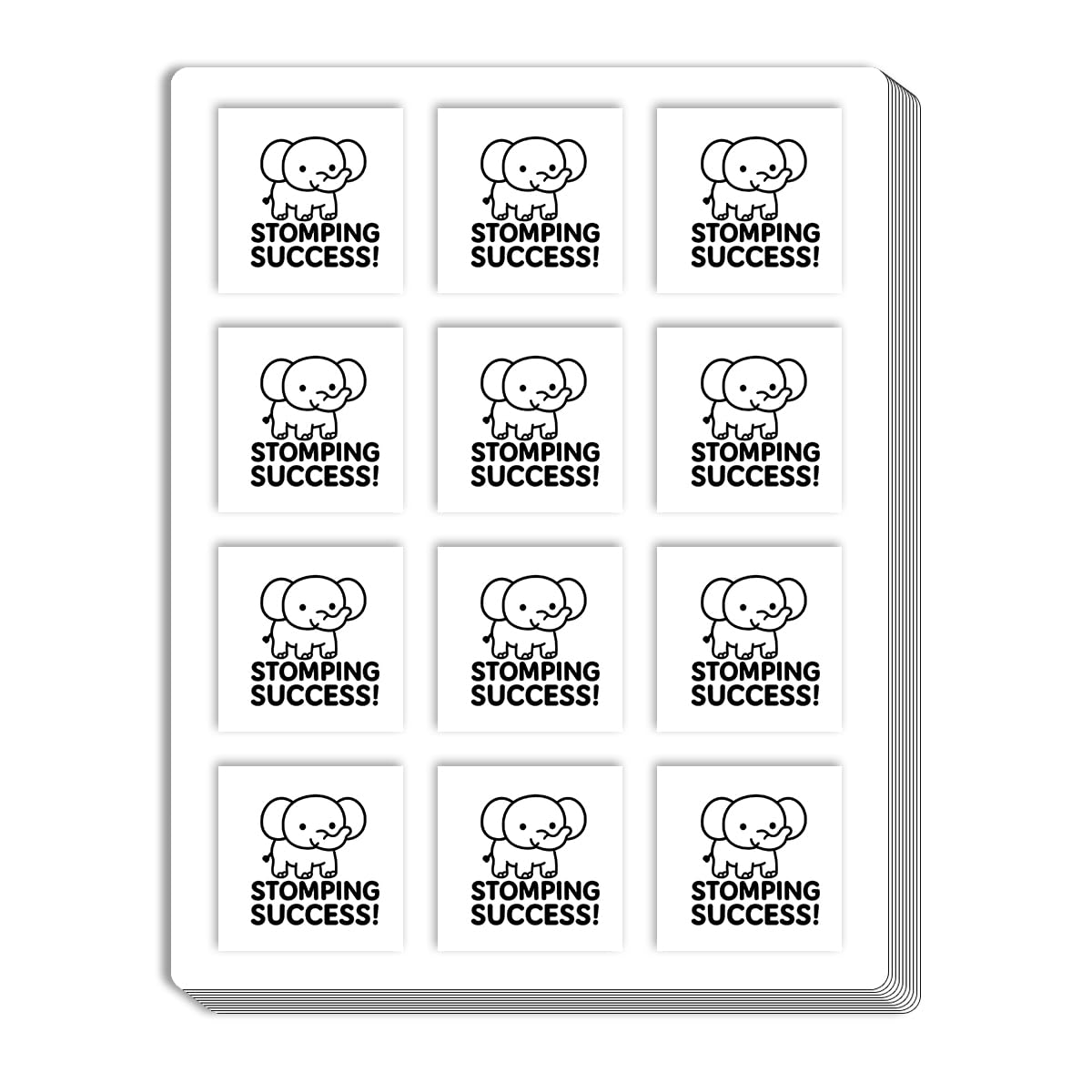 Stickers planificateur éléphant pour embellir vos carnets de scrapbooking créatifs