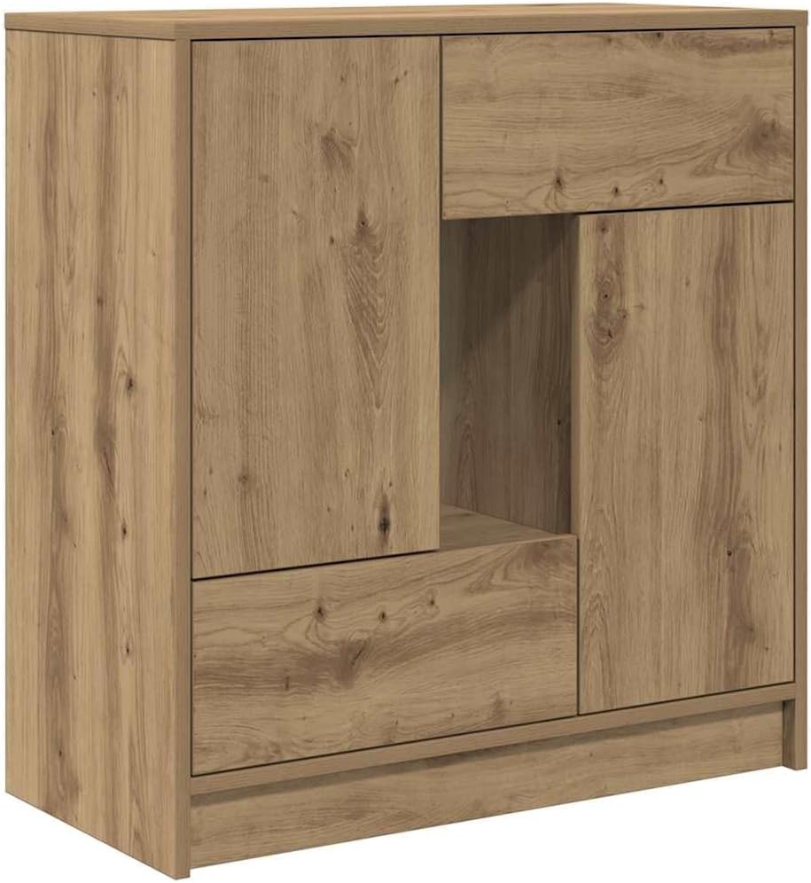 Genérico Artisan Oak Sideboard, front view, closed