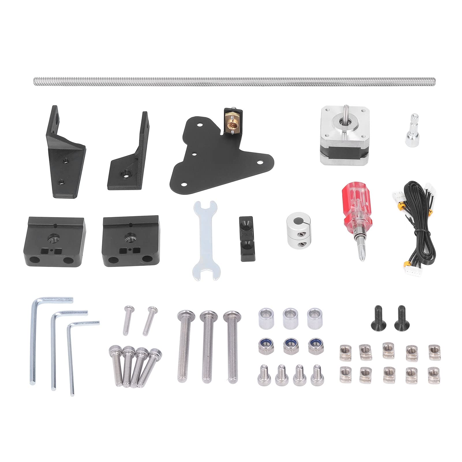 Guida Cuscinetto Z, Kit di Aggiornamento Stampante 3D Z, Doppio Asse Z, Accessori e Parti per Stampante 3D, per Ender 3, Prusa, Creality, ecc. - Upgrade per Precisione e Stabilità