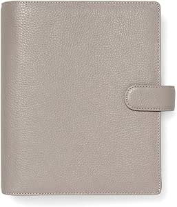 Filofax - A5 Leather Organiser - Norfolk -Taupe