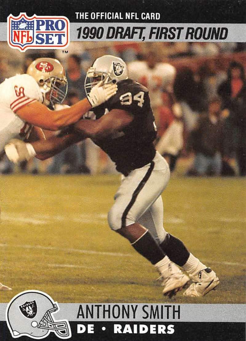 Amazon.com: 1990 Pro Set Football #679 Anthony Smith RC Rookie