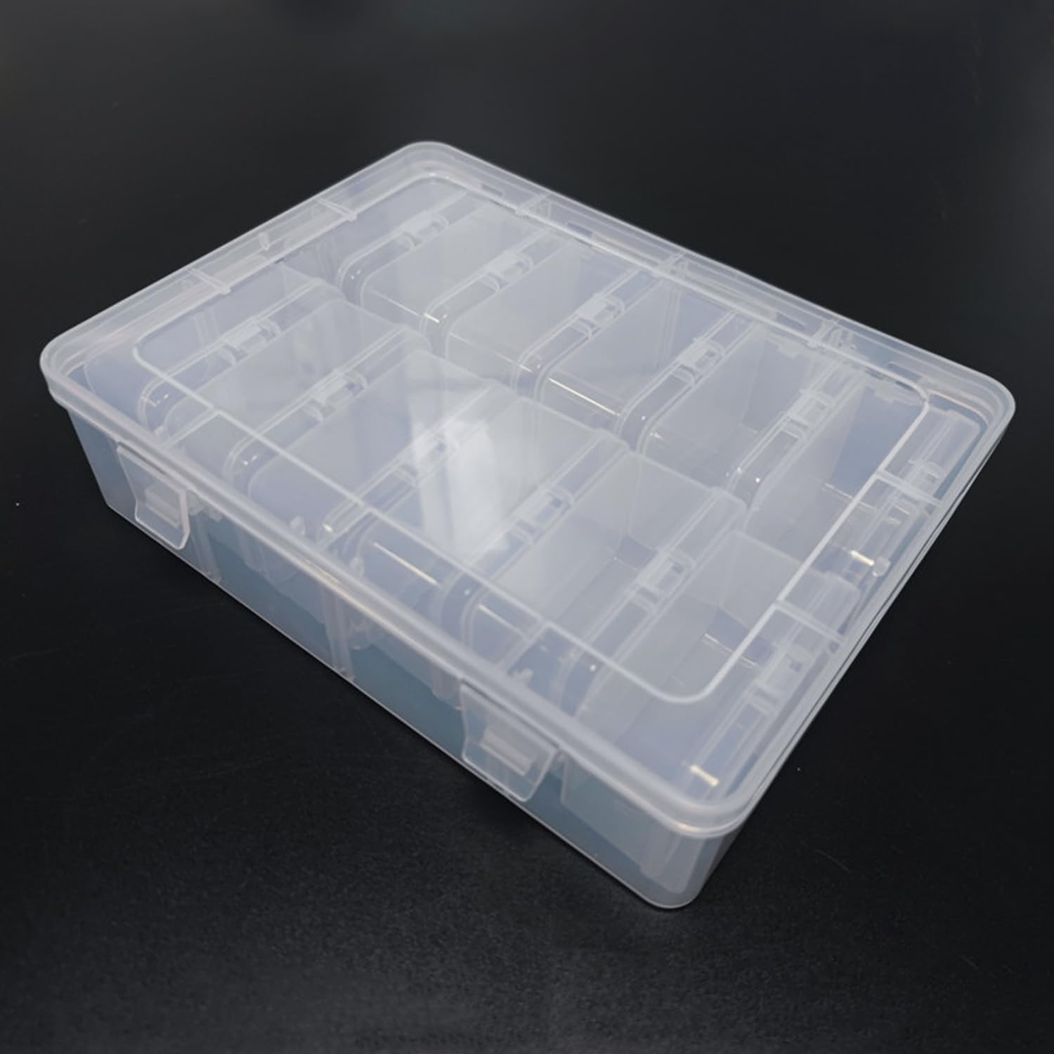 YANJIY 13 Pezzi Contenitore Trasparente Piccolo, Scatole Plastica