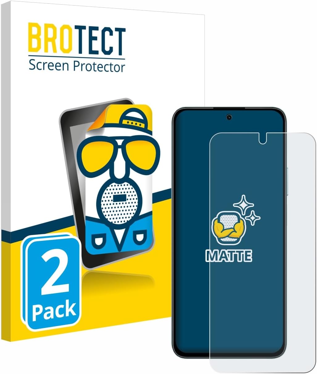 brotect Screen Protector Anti-Glare Compatible with Honor X7b 5G (2 Pack) Screen Protector Matte, Anti-Fingerprint Protection Film