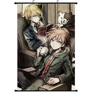 Redcherry Anime One Piece Overlord Danganronpa Characters Home Decor Poster Wall Scroll Hanging Painting 40x60cm Danganronpa Amazon Co Uk Kitchen Home