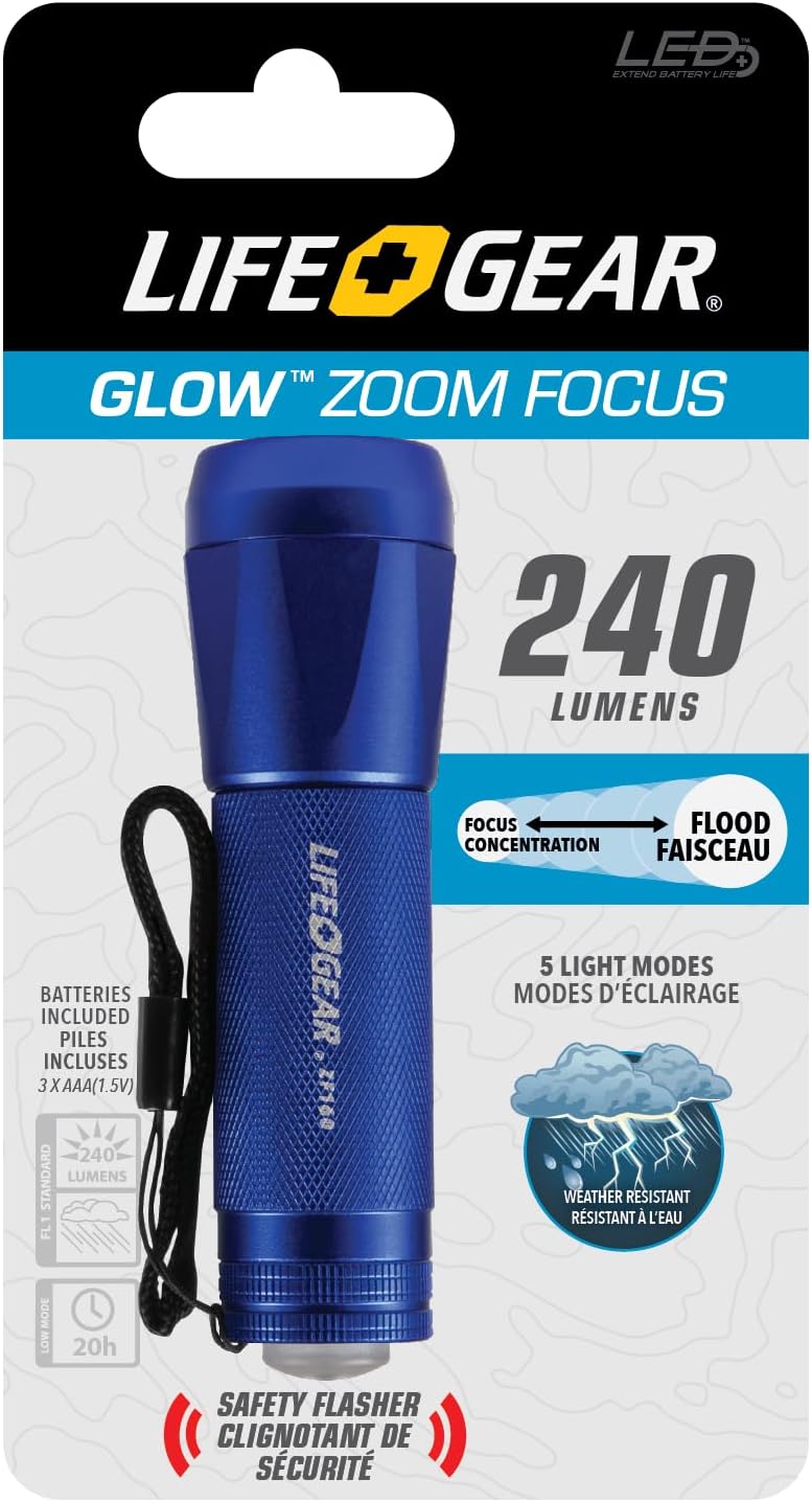 5 Mode Focus Flashlight