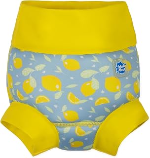 Splash About Happy Nappy Swim Diaper, Lemons, 3-6 Months