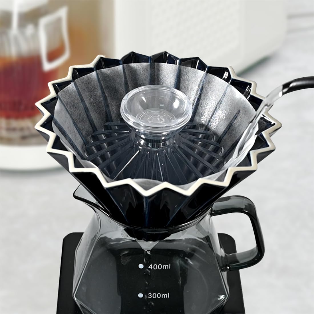 Amazon.co.jp: Pour Over Coffee Dripper ペーパーフィルターアシスト