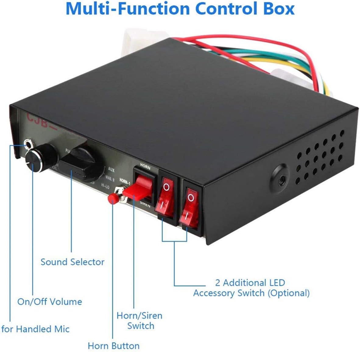 New Product DC 12V 400W 8 Sounds Loud Car Warning Alarm Police Siren Horn Speaker MIC Microphone System, Light Control Switch and Voice Amplification, Hands-Free Operation, Anti-Jamming, Stable Tone Black Friday - 70% OFF DC 12V 400W 8 Sounds Loud Car Warning Alarm Police Siren Horn Speaker MIC Microphone System, Light Control Switch and Voice Amplification, Hands-Free Operation, Anti-Jamming, Stable Tone
