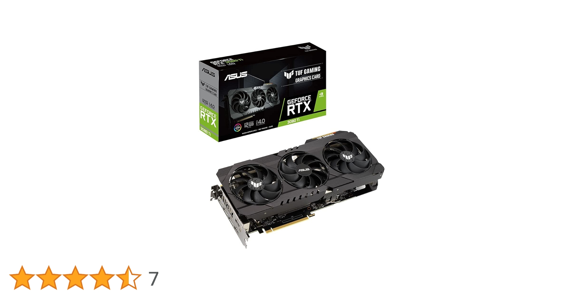 グラフィックボード・グラボ・ビデオカード GeForce RTX3080Ti ASUS TUF Gaming 12GB Amazon | ASUSTek TUF Gaming NVIDIA GeForce RTX 3080 Ti 搭載