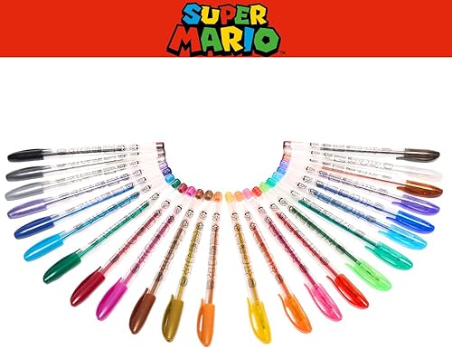 Vista 98 de Innovative Designs Pokemon - Juego de bolígrafos de gel para niños, paquete de 24 con bolígrafos de gel con purpurina, bonitos bolígrafos para niñas