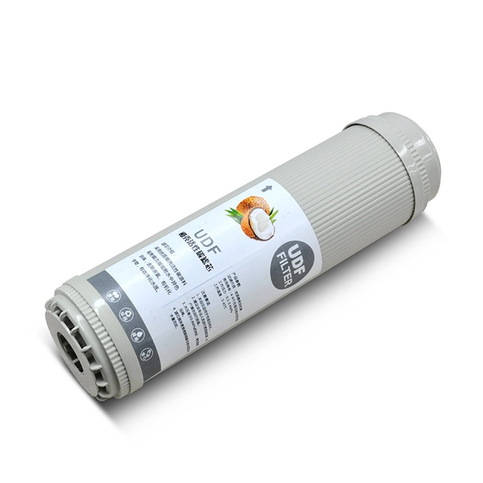 10Inch Water Filter Cartridge CTO/UDF/PP Water Filter Actived Carbon Whole Water Filter System Accessories(Groen)