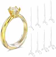 Riduttori Anelli Invisibili - Set 20 Pezzi In Silicone Trasparente Per Regolare Misura Anelli - Foto 3