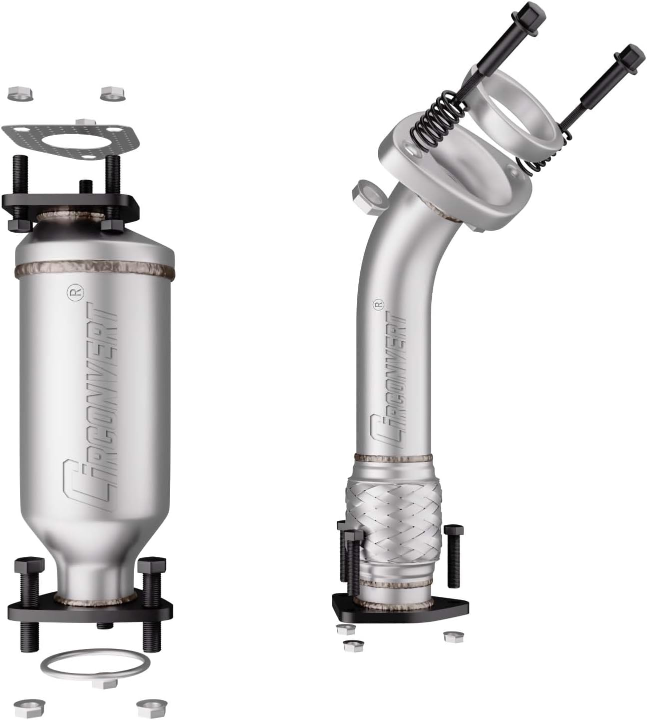 Catalytic Converter Compatible with 2008-2012 Honda Accord 2.4L, 2009-2014 Acura Tsx 2.4L High Flow Catalytic Convertor (EPA Compliant)