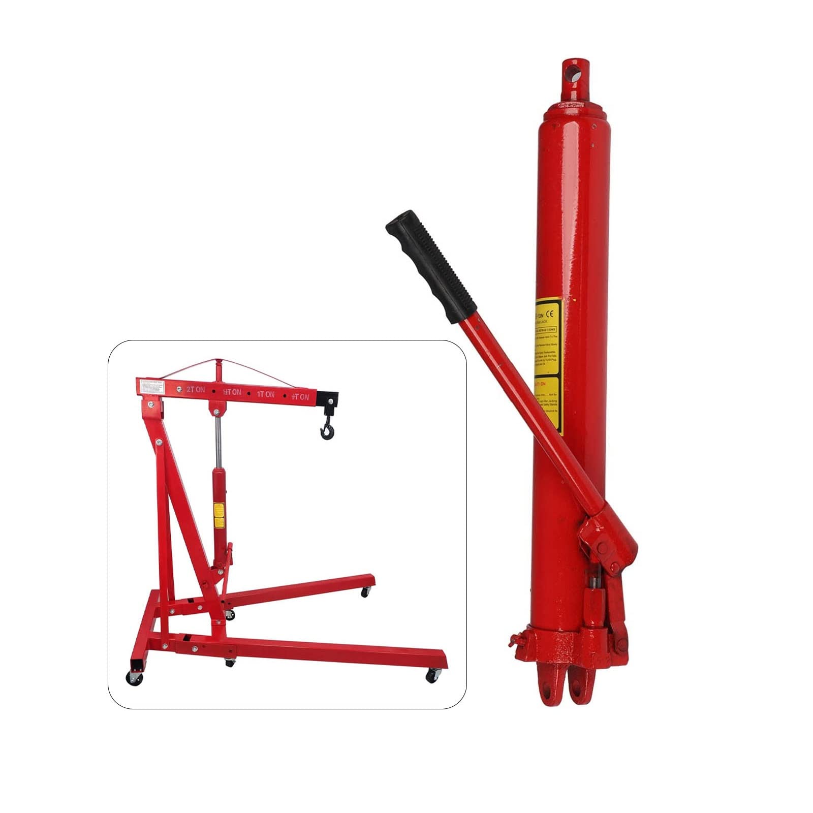 Buy AllRight Long Pump Jack 8 Ton Hydraulic Jack with Manual Hydraulic