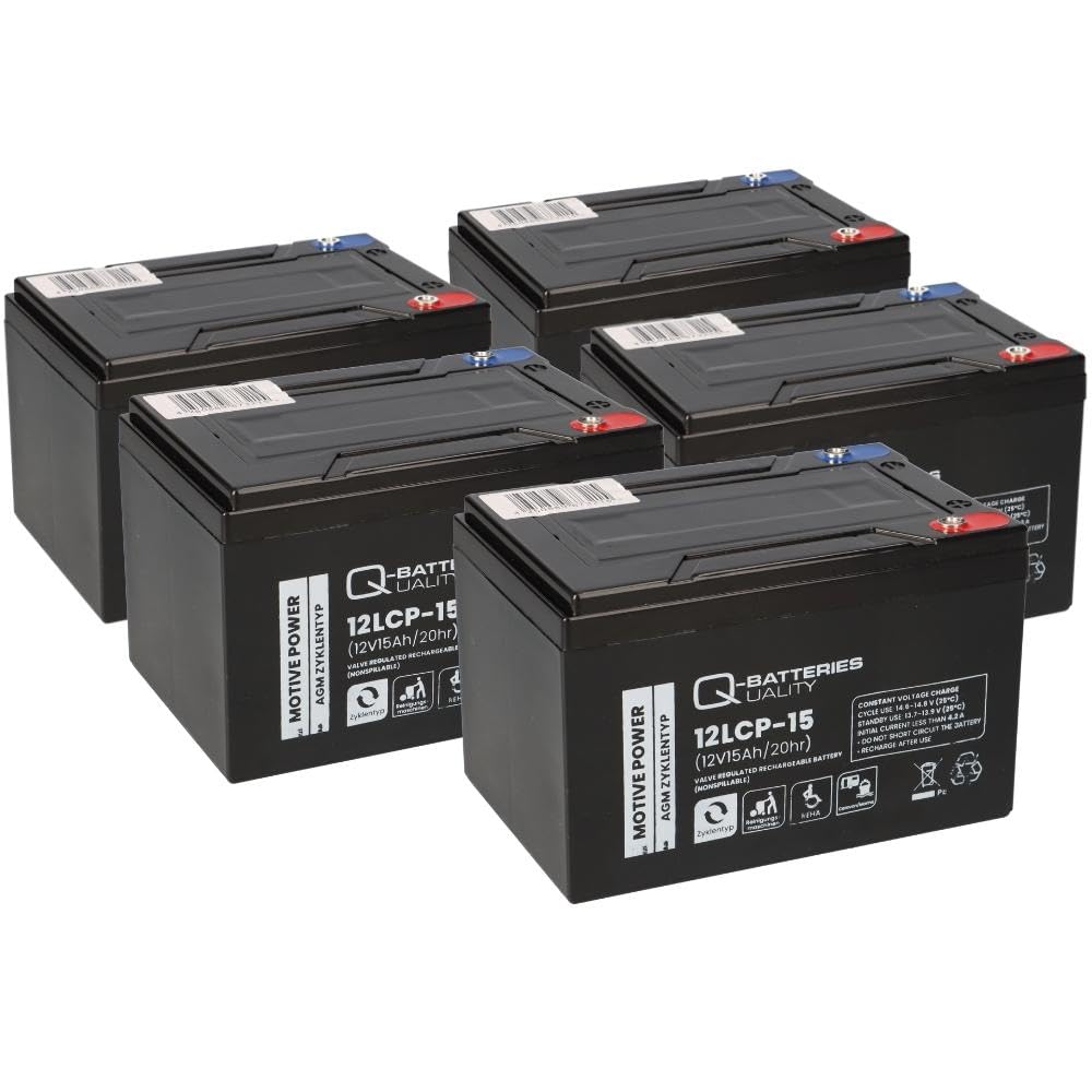 Batteria Per Sistemi Allarme Batteria AGM 12V 8Ah GreenCell - Ricaricabile Senza Manutenzione Per UPS E Allarmi Batteria Buffer Ciclo