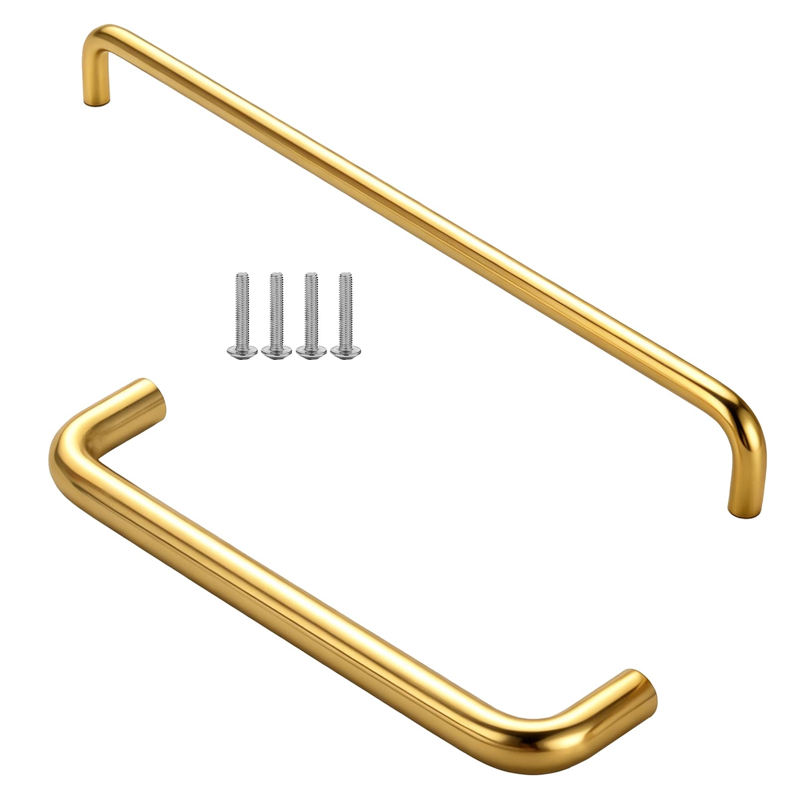 Poignée de meuble cuisine en aluminium anodisé entraxe 416mm pour placard et tiroir moderniser