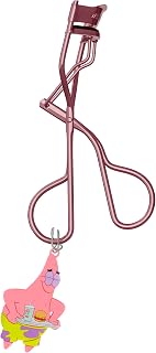 wet n wild SpongeBob Eyelash Curler & Patrick Charm with Gentle Silicone Pad - Curls Lifts Lashes for All Eyes