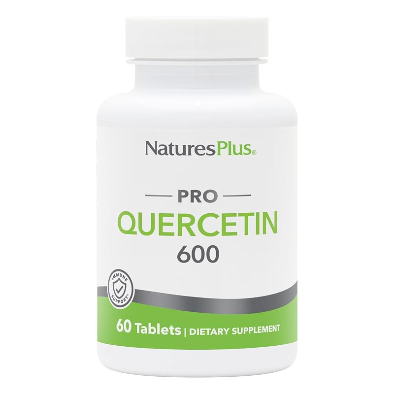 NaturesPlus Suplemento de Quercetina 600 mg — 60 comprimidos