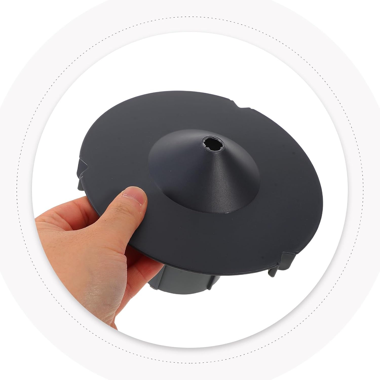 Universal Kitchen Mixer Dust Protection Cover Plastic Splash Guard Lid for Stand Mixer Attachments for Home Cooking and Baking