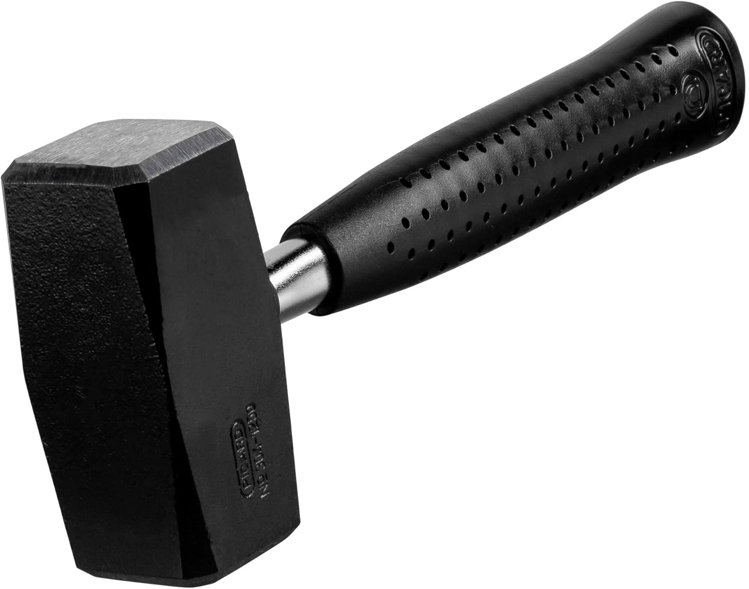 Picard Mining SledgeHammer 1250g – Black Powder Coated Alloy Steel Head, C45 Tubular Steel Handle, 1–Component Grip, DIN 6475, VPA/GS Certified – 0030400-1250