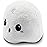 TeeTurtle - The Original Reversible Ghost Plushie - White + Black - Cute Sensory Fidget Stuffed Animals That Show Your Mood - Perfect for Halloween!