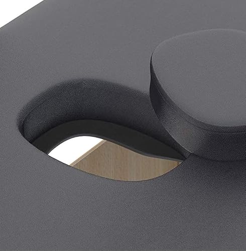 FENIXSHOP24 Lettino Massaggio Professionale 3 Zone In Alluminio Perfetto Per Estetista Portatile E Richiudibile COD-010 (180X56), Black - 7