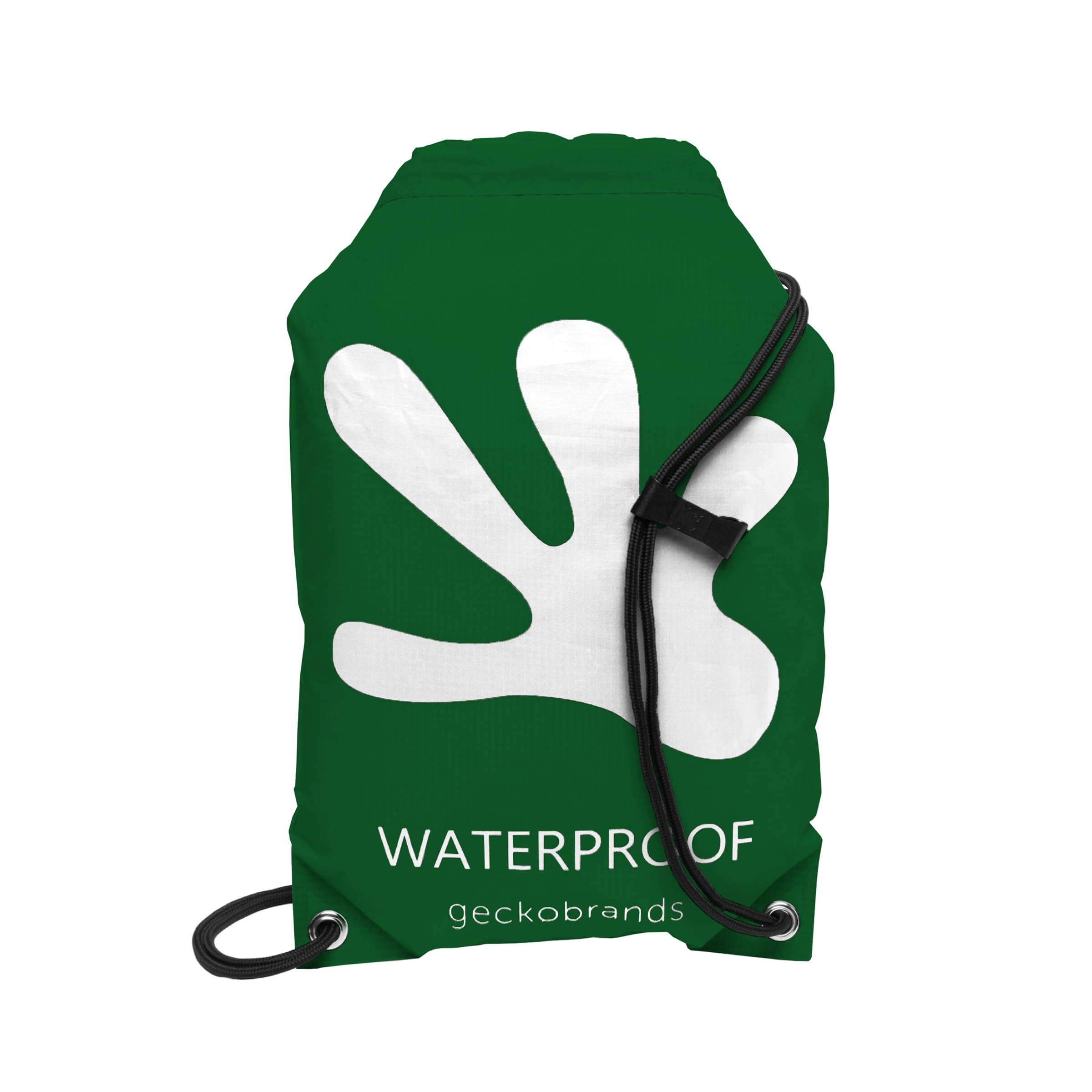 geckobrands Embark 10L Drawstring Backpack – Waterproof, Lightweight Dry Bag for Beach, Hiking, and Light Water Activities