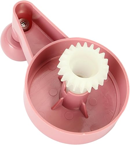 Miniatura 5 de Manivela de reemplazo de punto de plástico rosa máquina de tejer manivela mango resistente a la temperatura Máquinas de tejer adaptador para máquina