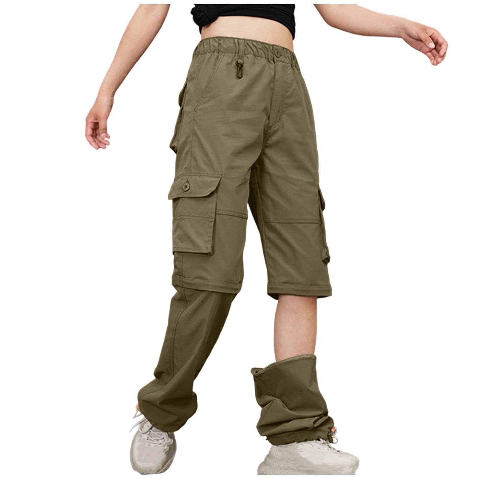 Pantaloni Donna Trekking Estivi Pantalone Estivo Ciclisti Wide Leg Sweatpants Curvy Protezioni Harem Push Up Cargo Lavoro Palestra da Palazzo Baggy Jogger