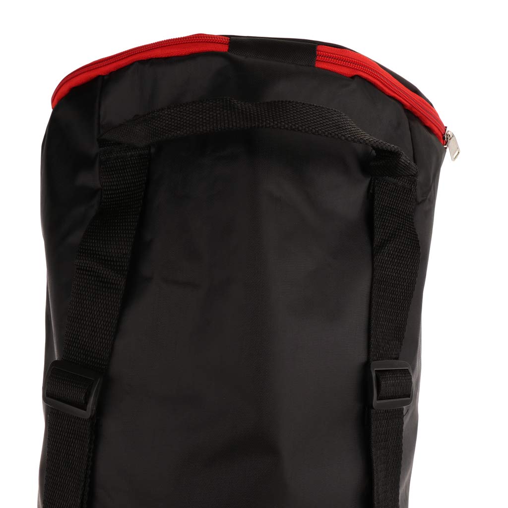 La Borsa Impermeabile Di Djembe Della Borsa Di Stoccaggio Di Djembe Trasporta La Borsa Per Il Tamburo Africano - Nero, 12 pollici