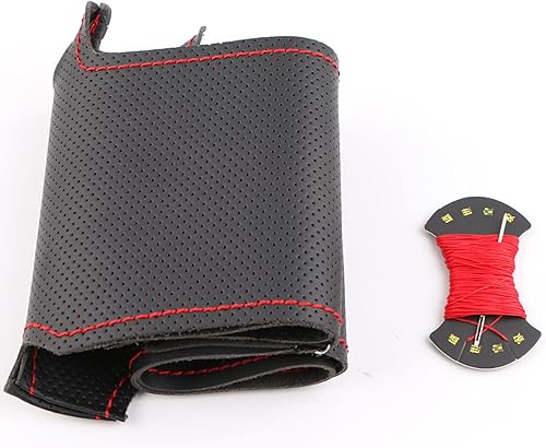 Miniatura 5 de LMMPP - Funda de cuero para volante SsangYong para Korando 2015-2011