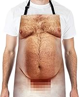 Vista 1 de VVEEWUU Divertido delantal de cocina, regalos novedosos para mujeres y hombres, delantal sexy para cocinar, barbacoa, hornear, asar a la parrilla