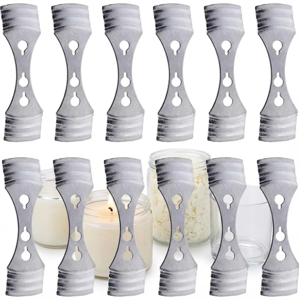 iKalaa Wick Holder for Candle Making, Wick Centering Device for Candle DIY Making (Pack of 48)