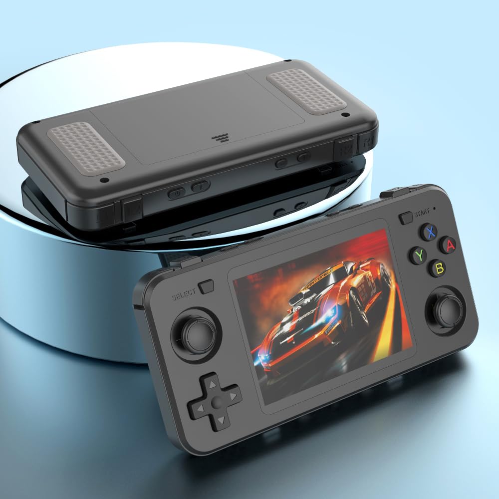ハンドヘルドポータブルアーケードゲームコンソール Amazon | R36H レトロハンドヘルドゲームコンソール、3.5インチIPS
