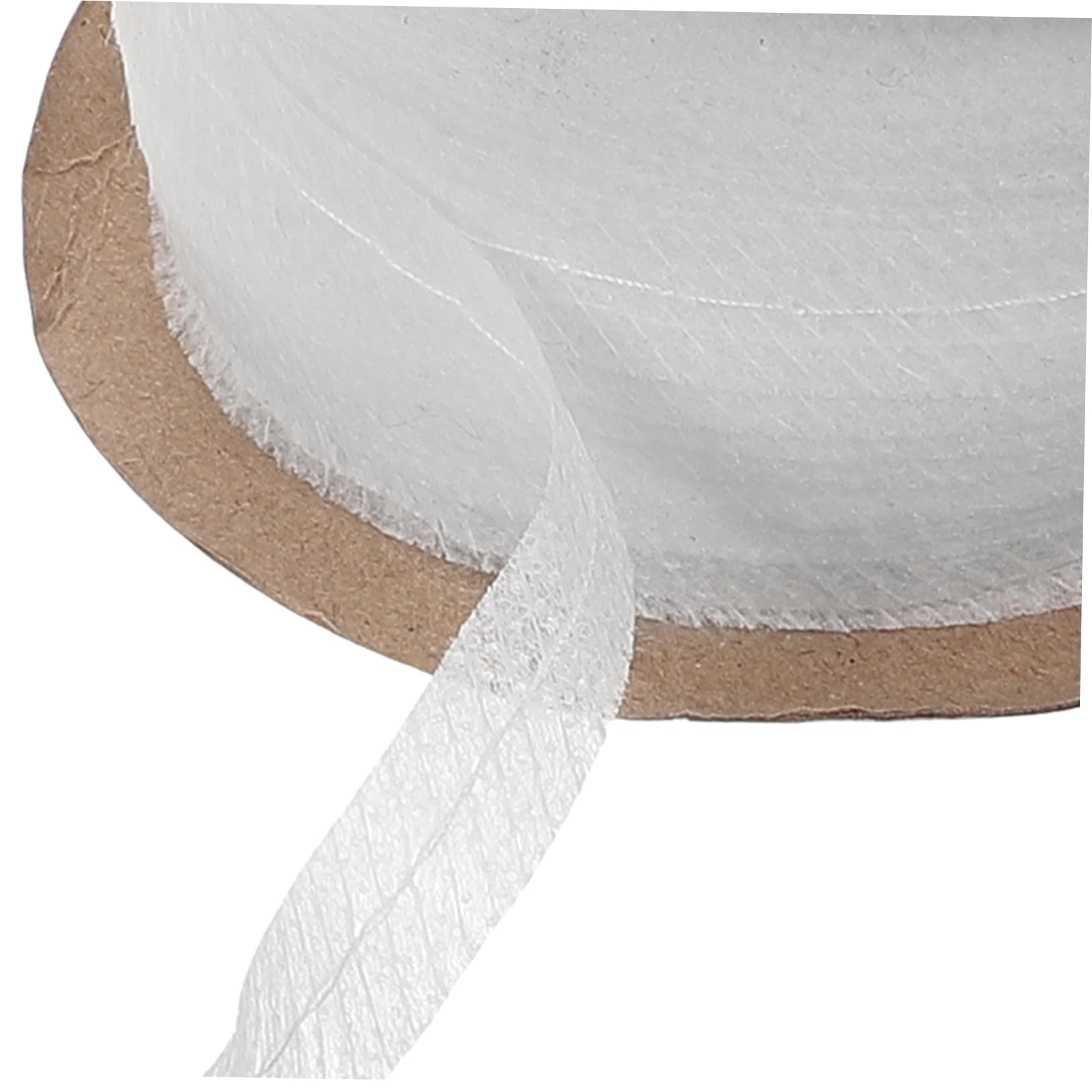 Operitacx 5rollos Entretela Termoadhesiva De No Tejido Tira De Interfacing Fusible Para Costura Metros De Forro Elástico Para Ropa y Manualidades