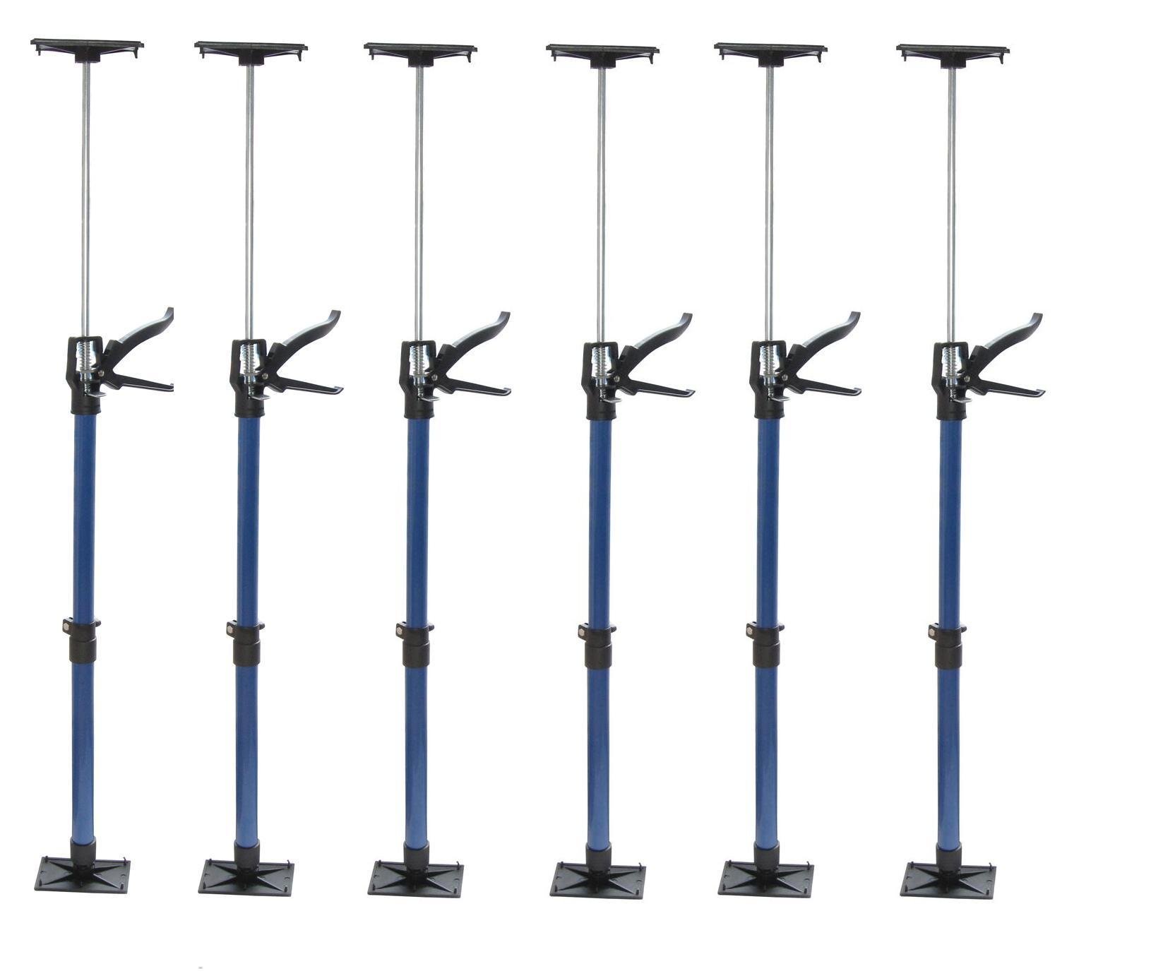 6 STK. Türspanner Türfutterstrebe Türspreize 50-115cm Türmontagehilfe Zargenspanner Türzarge