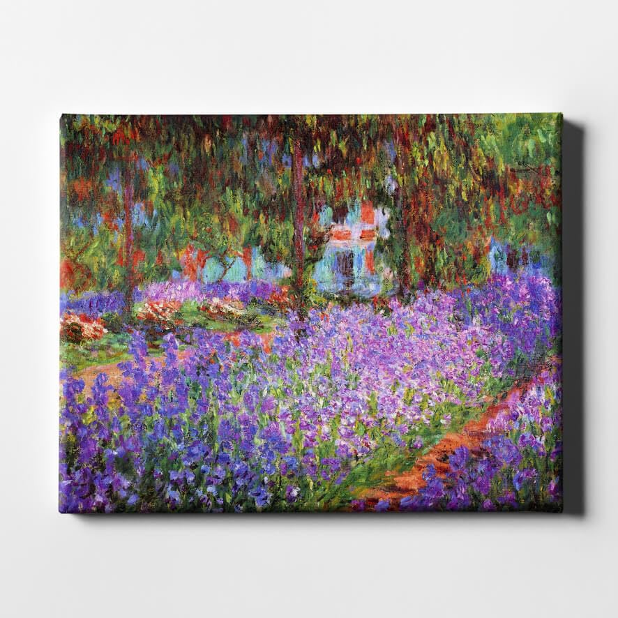 Claude Monet tableau Giverny pour sublimer la décoration murale du salon de taille M