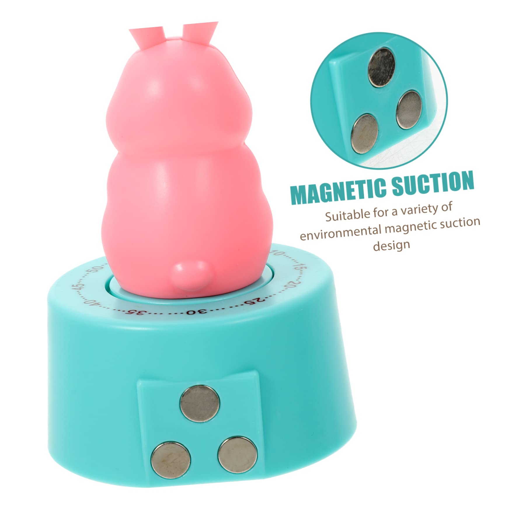 Amosfun 3St Kochtimer Countdown Uhr küchenhelfee zeitschsltuhr clockclock disell Uhr Kleinkind-Timer Küchentimer für Senioren Zeitschaltuhr mechanischer Backtimer Timer-Küche Magnet Blue