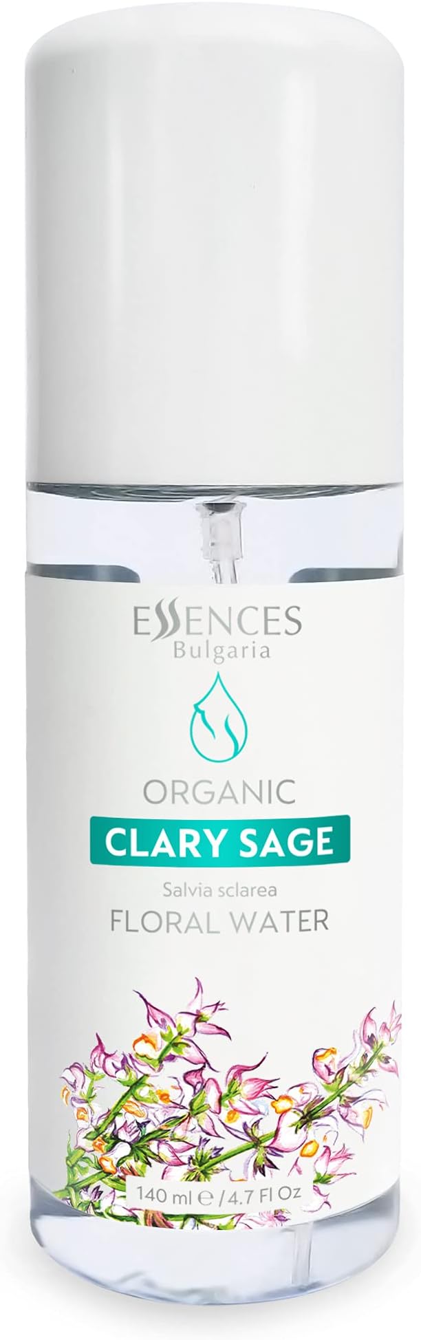 Organic Clary Sage Floral Water 140ml