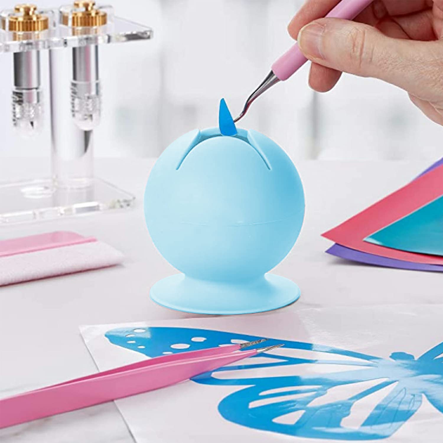 Kit Désherbage LOKLIK Pour Vinyl Et Papier - Crochets, Grattoir Et Collecteur De Déchets