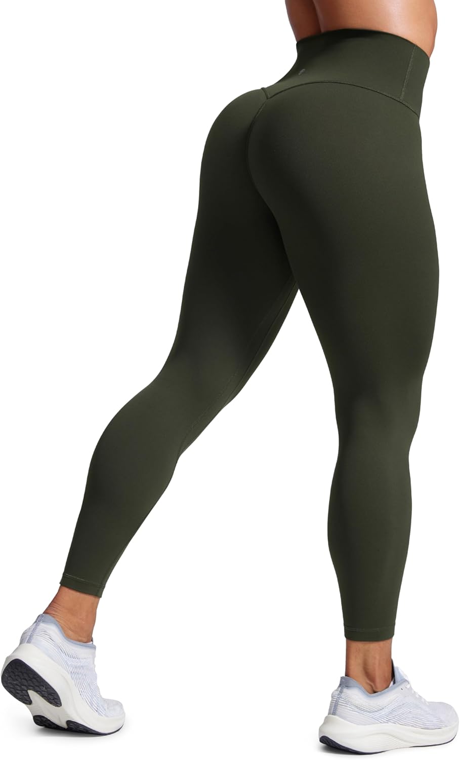 CRZ YOGA Secretsculpt Butterlift Workout Leggings 25" - No Front Seam High Waisted Womens Yoga Pants Booty Scrunch Butt