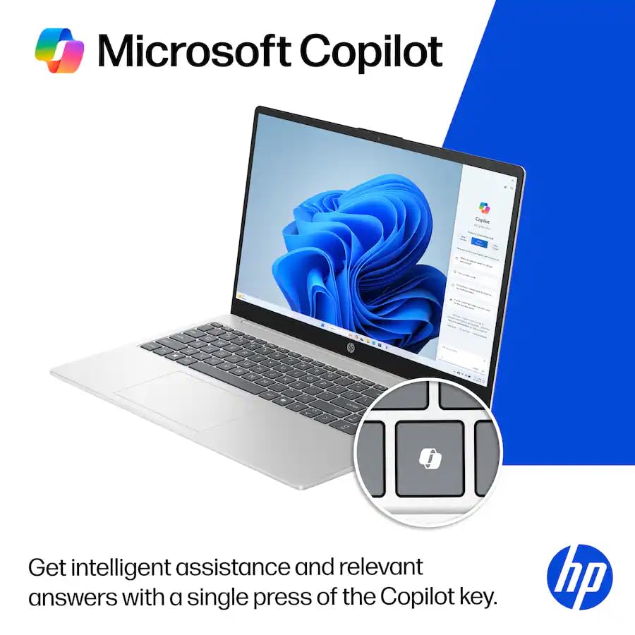 Image of HP 15.6 inch Touchscreen Laptop, AMD Ryzen 7 7730U, 16GB DDR4 RAM,512GB SSD