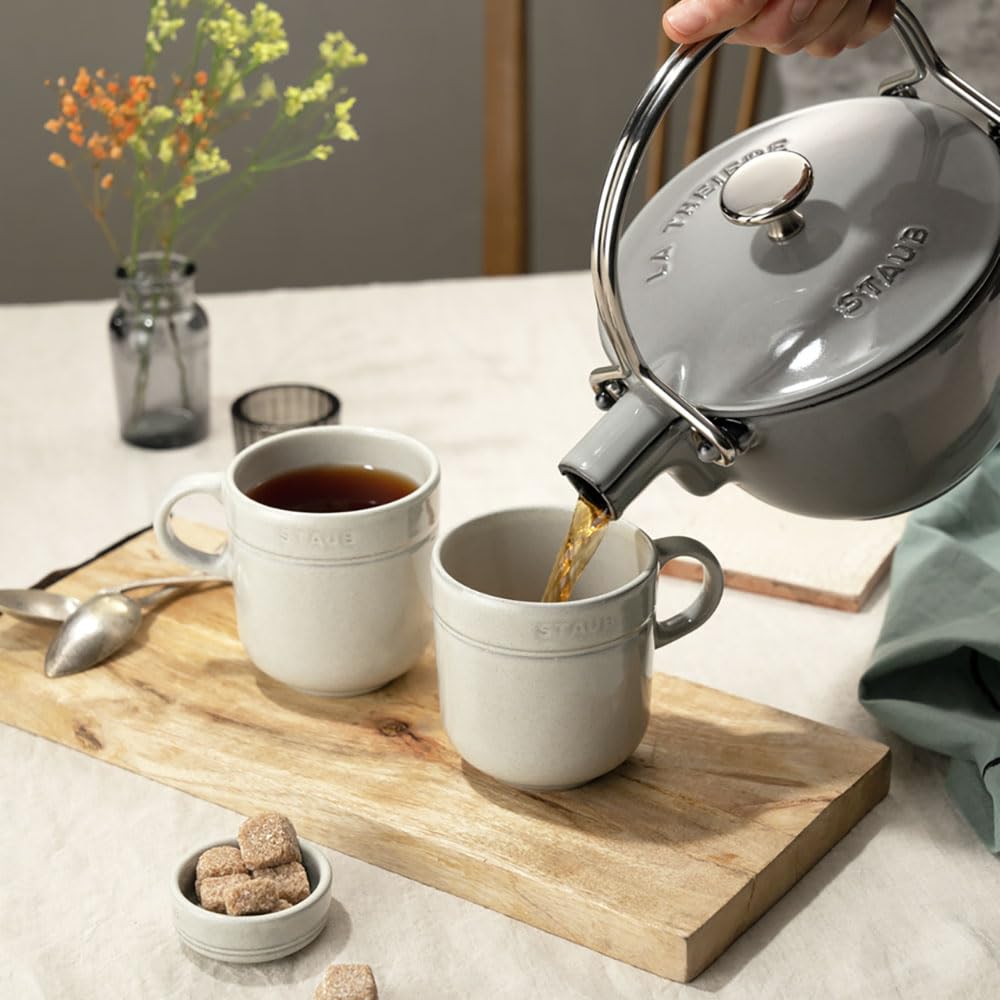 Amazon｜staub ストウブ 「 ラウンド ティーポット グレー 16.5cm