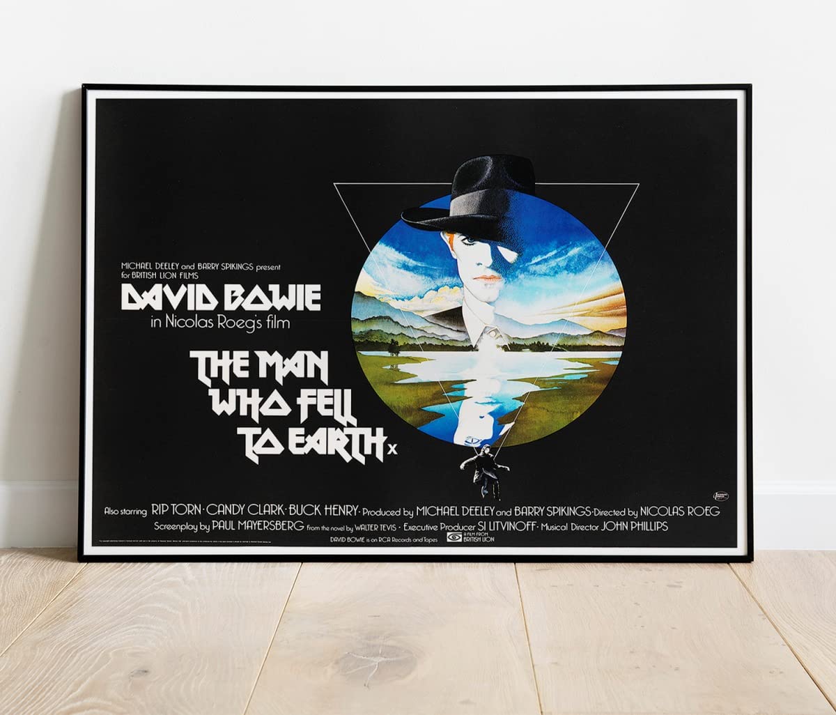 The Man Who Fell To Earth David Bowie Movie Film Promo : A Huge 36"x24" Poster Print Similar (Slightly Larger) to A1 Size : Vintage Retro Reproduction : BRING YOUR WALLS TO LIFE !