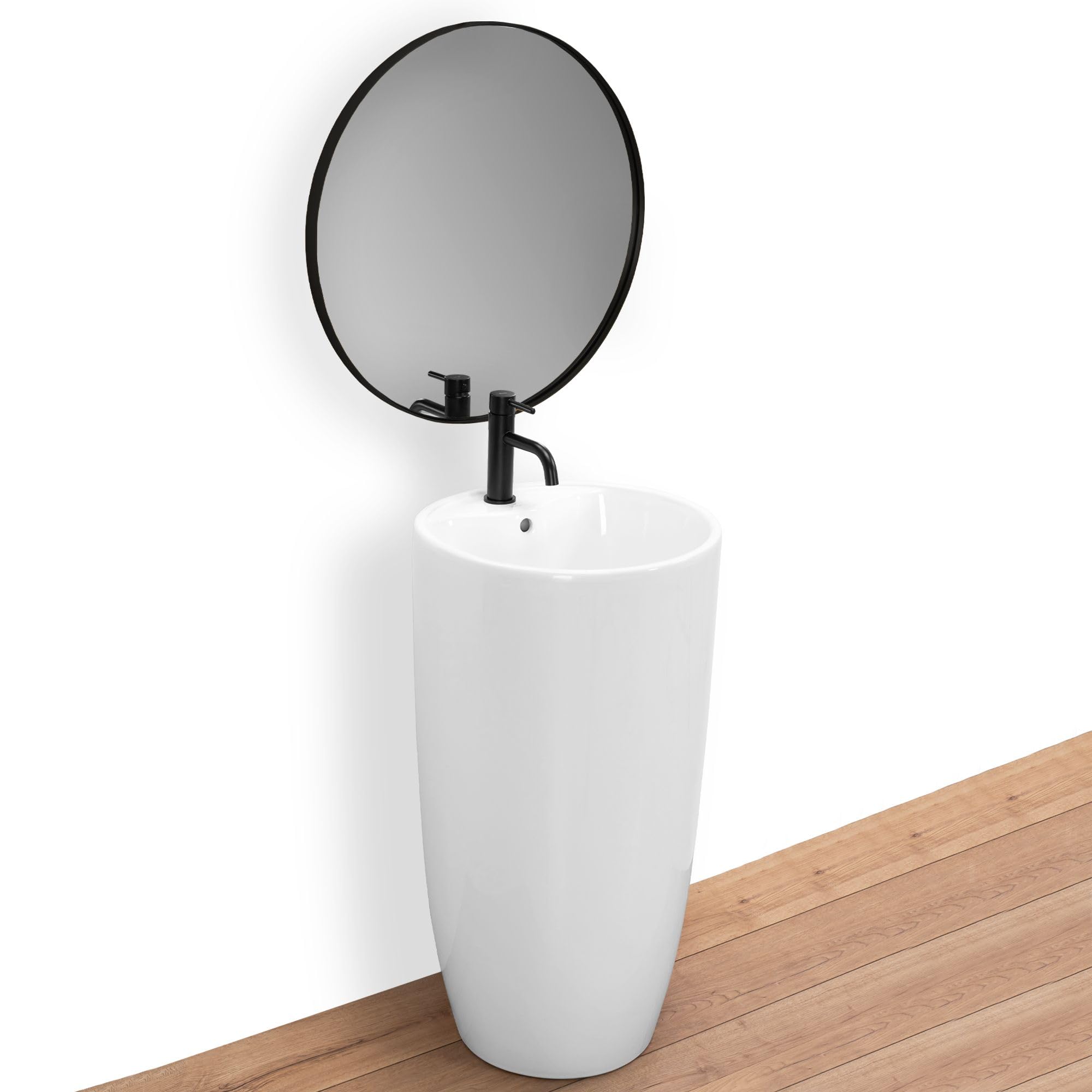 Lavabo De Pie Rea Anya Blanco