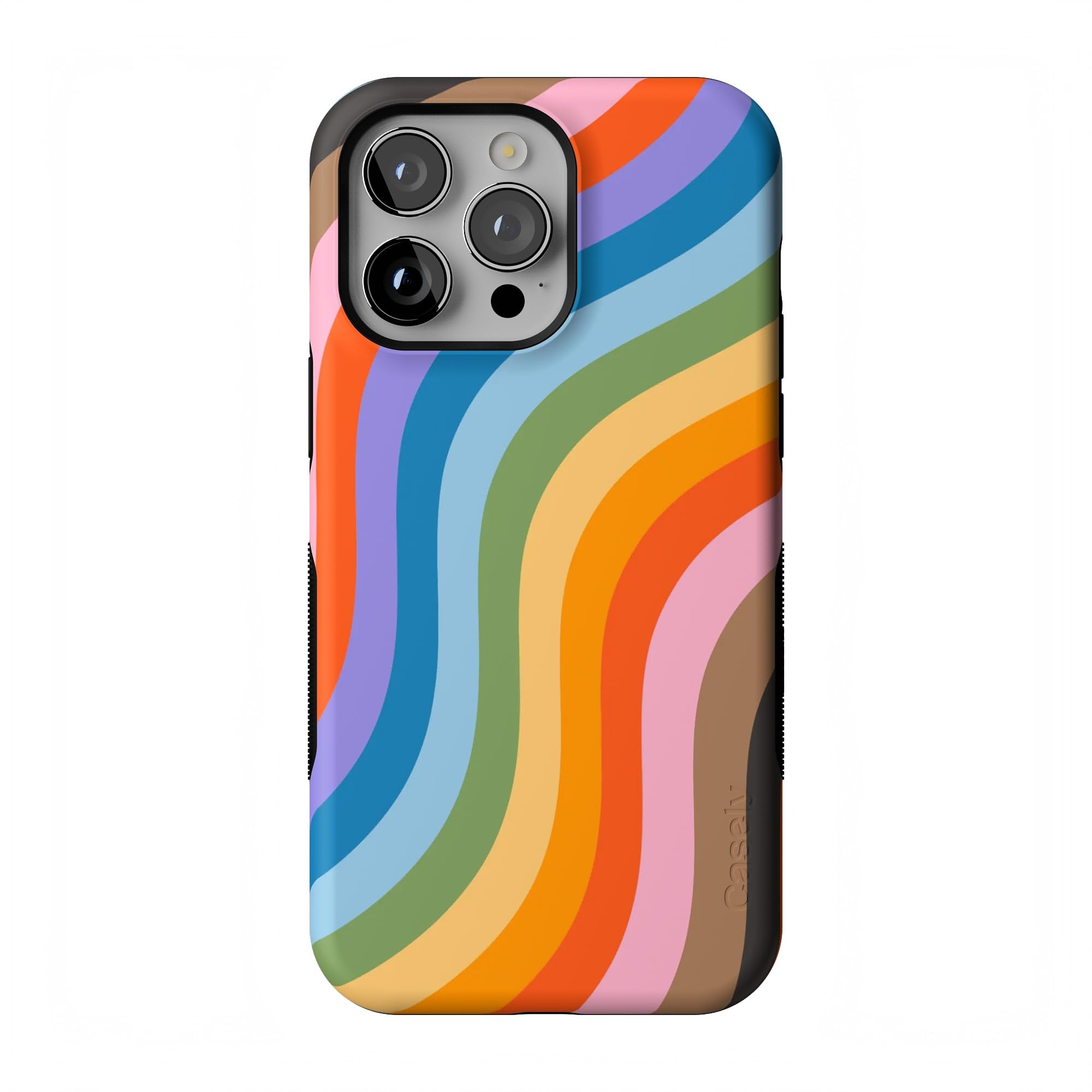 Casely iPhone 14 Pro Max Case | Love for All | Rainbow Pride | Bold Protective Case Design | Compatible with MagSafe