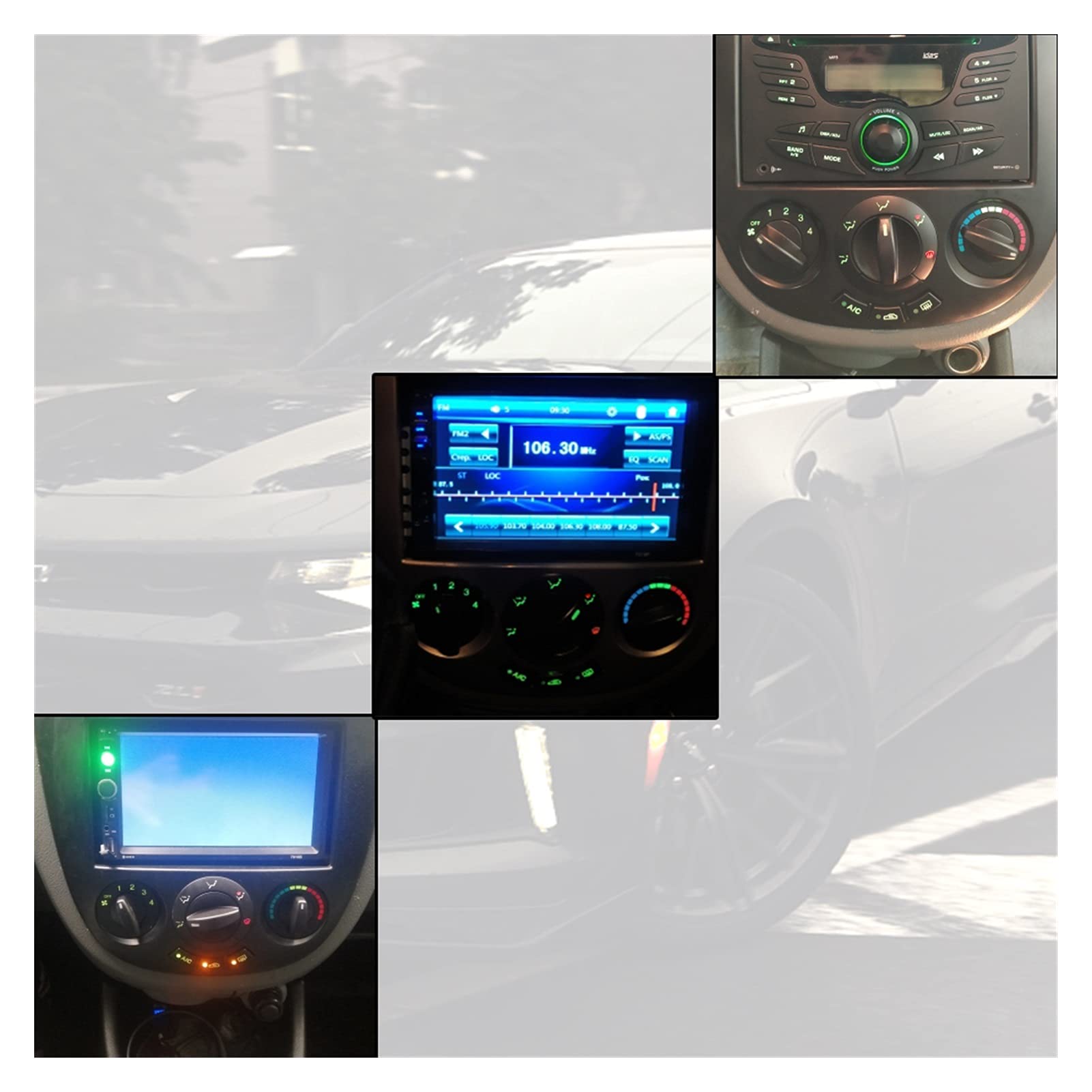 Cámaras de visión trasera Coche de alta calidad C.A. CALENTADOR CLIMÁN EL CONTROL DE CONTROL DE CONTROL DE CLIMÁTICO PARA BUICK EXCELLE WAGON HRV Chevrolet Lacetti Optra Nubira Daewoo Electrónica de c