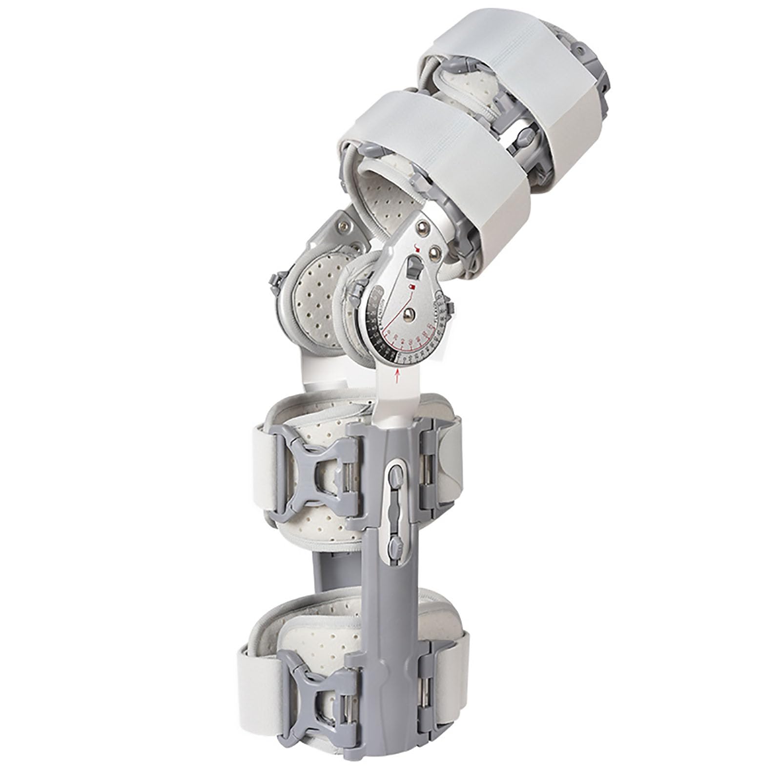 HAILM Soporte Rodillera Bisagras, Estabilizador Pierna Ajustable, Soporte Rodilla Pierna para Tendón Articulación Rodilla para Hombres y Mujeres, para Rehabilitación Ortopédica, Desgarro Menisco