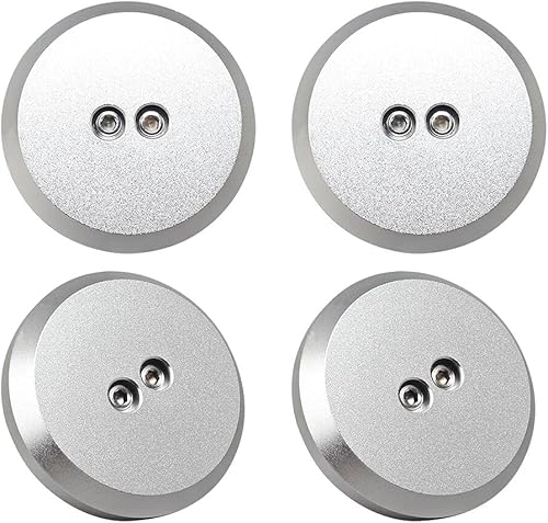 Samman - Adaptador de almohadilla de gato Billet- Puntos de gato atornillados, almohadilla de elevación sin enjuague compatible con modelos Corvette