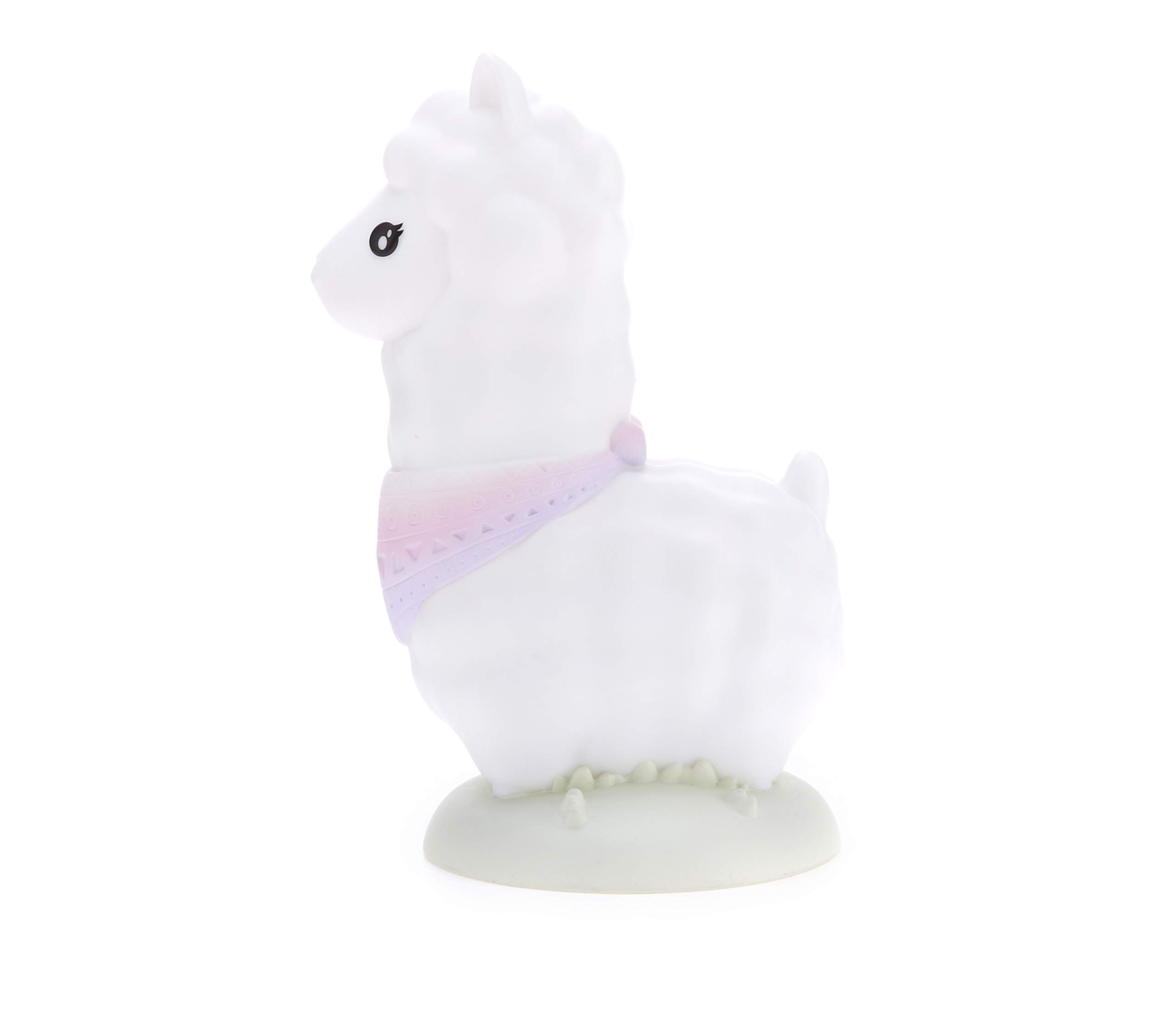 Unicorn LED Night Light - Rechargeable Battery, Tap to Colour Change (Llama)